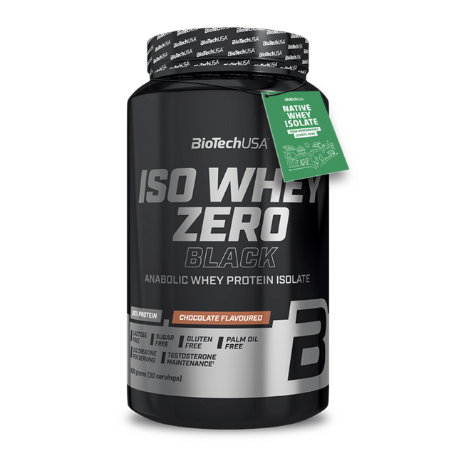 Протеин BioTechUSA Iso Whey Zero Black 908 г. Шоколад