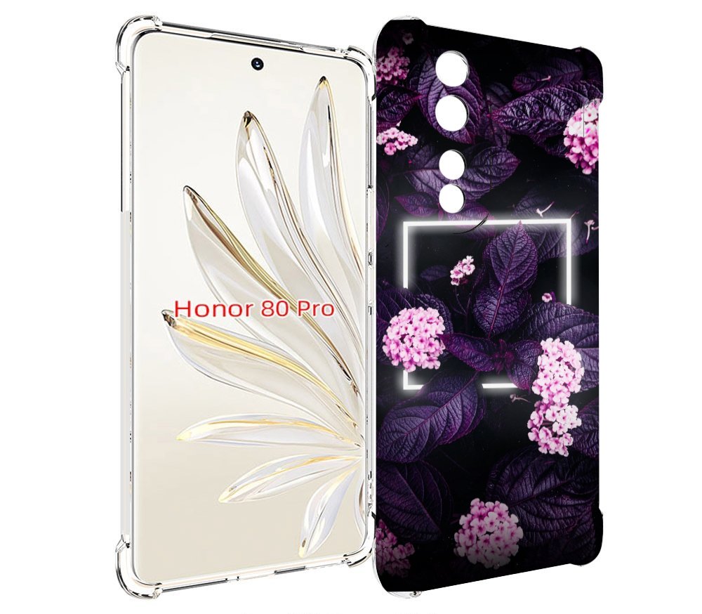 

Чехол MyPads Витамин для Honor 80 Pro, Прозрачный, Tocco