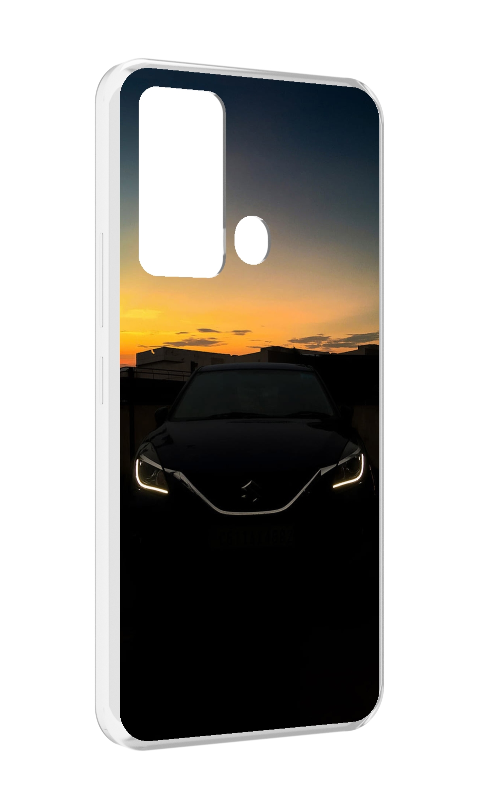 

Чехол MyPads suzuki 2 сузуки мужской для ITEl Vision 3, Прозрачный, Tocco