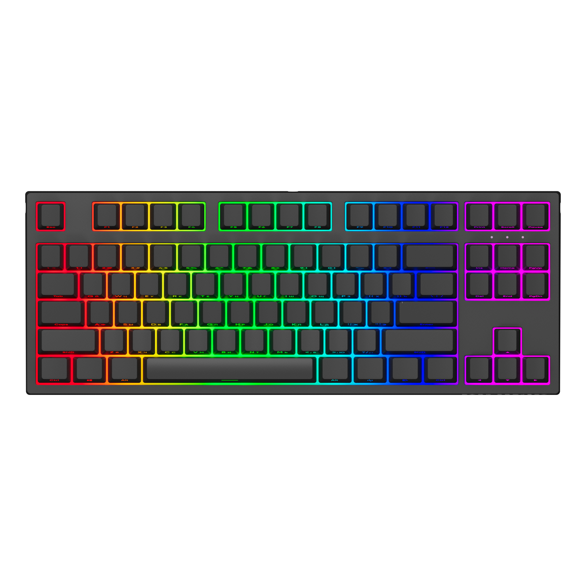 Игровая клавиатура Dark Project KD87A Optical Gateron Brown