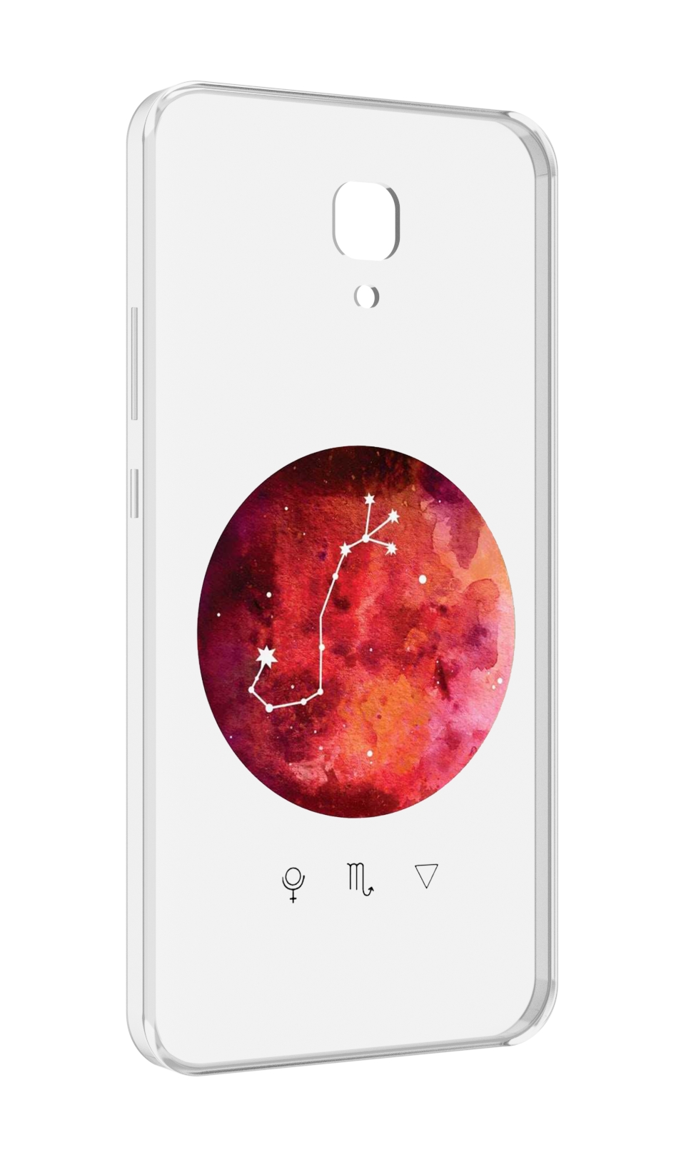 

Чехол MyPads знак зодиака скорпион 6 для Meizu M5 Note, Прозрачный, Tocco
