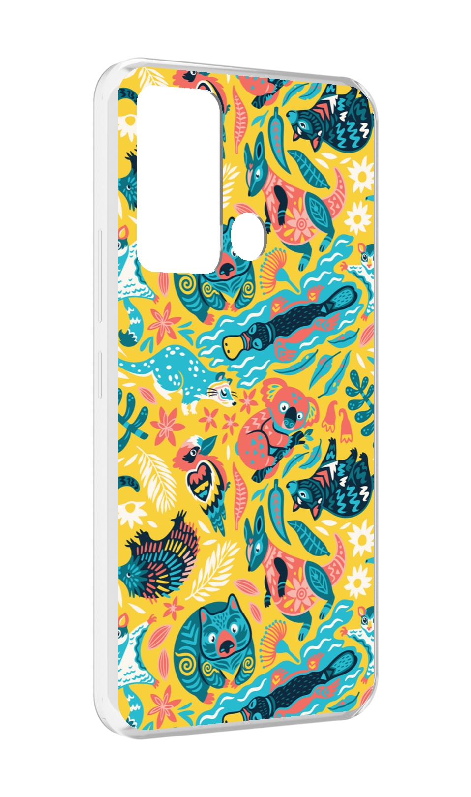 

Чехол MyPads seamless-pattern для ITEl Vision 3, Прозрачный, Tocco