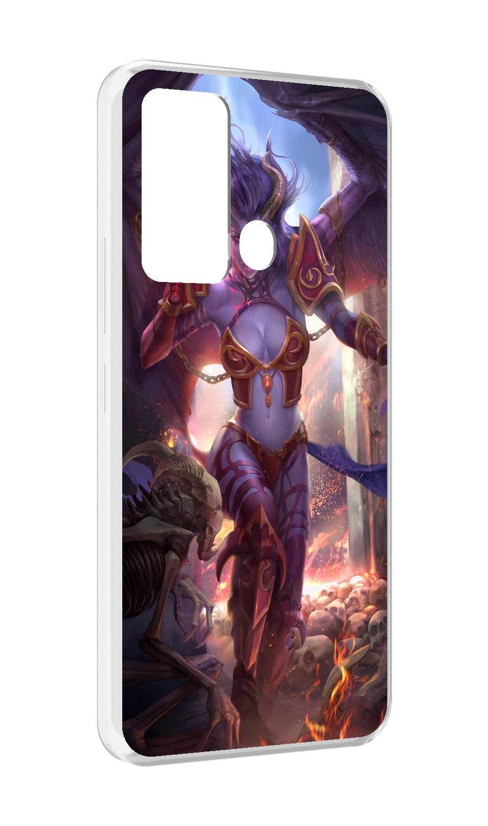 

Чехол MyPads queen of pain dota 2 для ITEl Vision 3, Прозрачный, Tocco