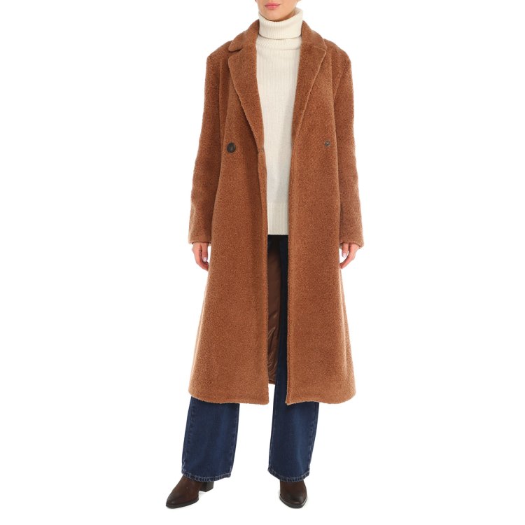Пальто женское Calzetti MINDY коричневое S