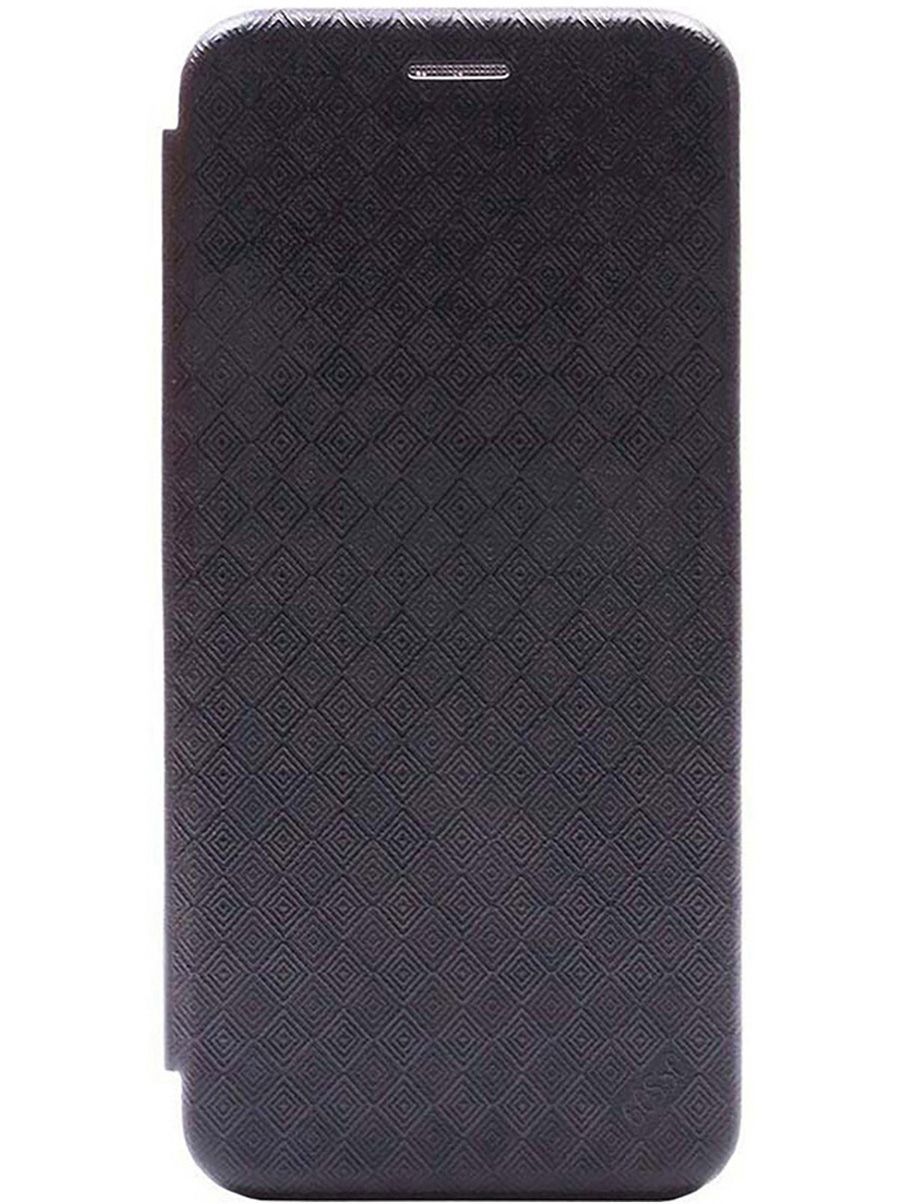 

Чехол-книжка на Samsung Galaxy A21s "Magic Squares" черный, 0