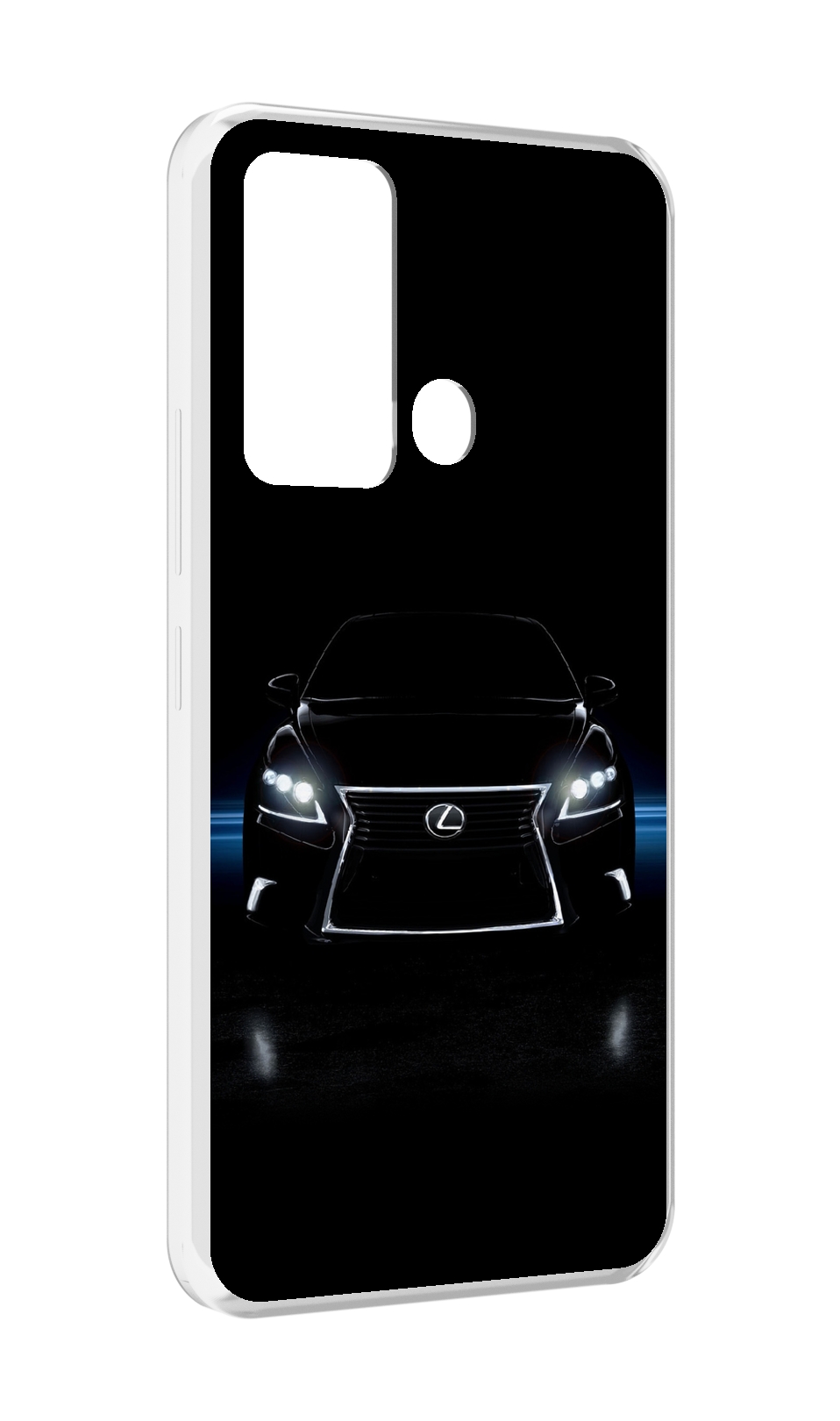 

Чехол MyPads lexus лексус 1 мужской для ITEl Vision 3, Прозрачный, Tocco