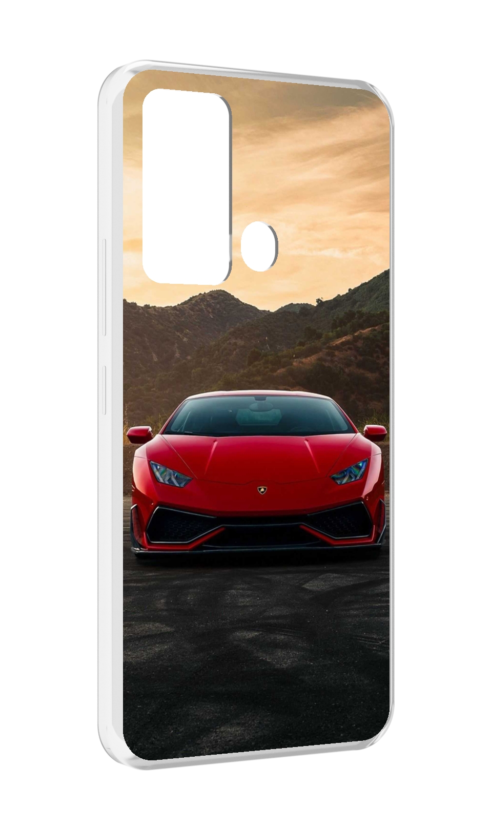 

Чехол MyPads lamborghini ламборгини 1 мужской для ITEl Vision 3, Прозрачный, Tocco