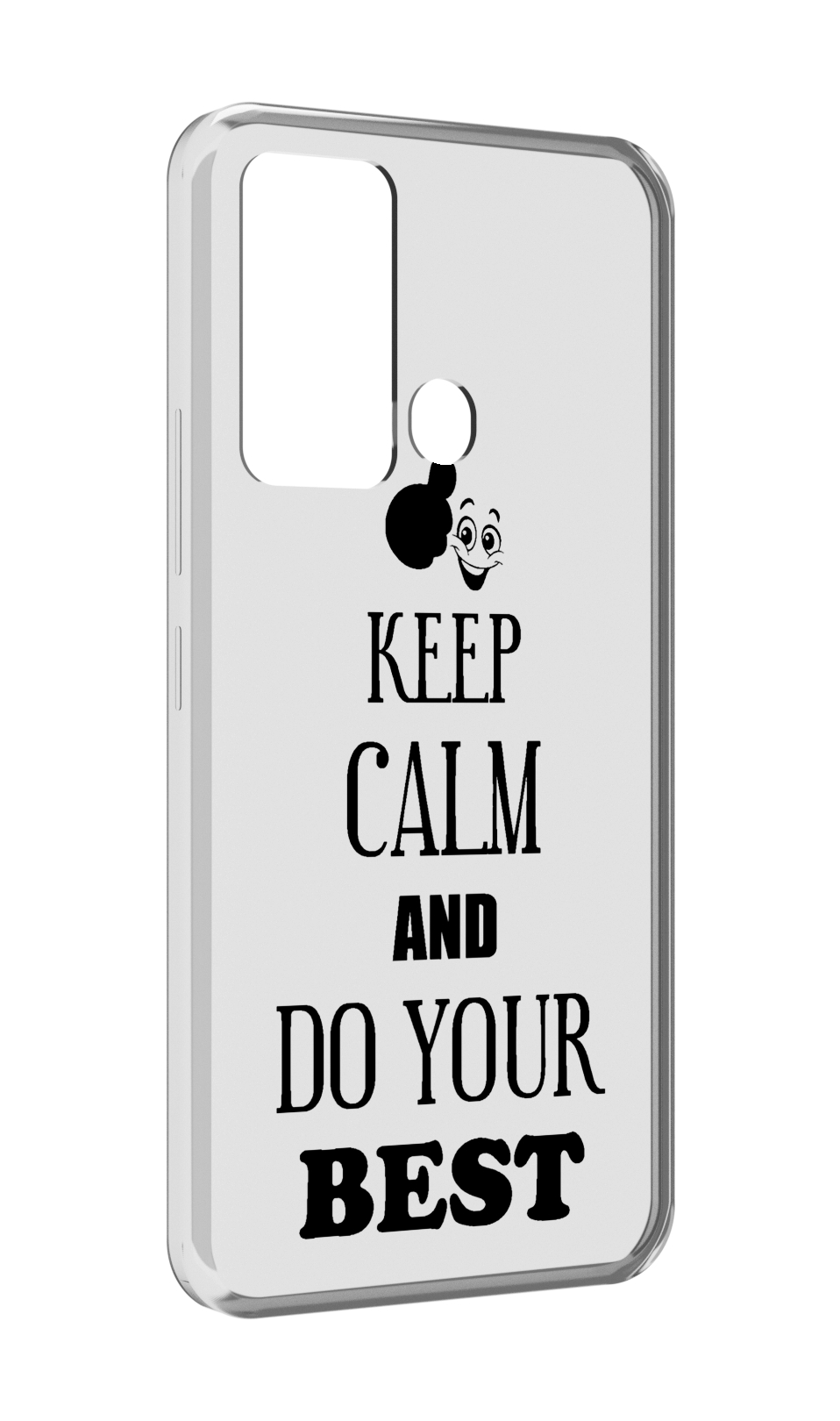 

Чехол MyPads keep-calm-and для ITEl Vision 3, Прозрачный, Tocco