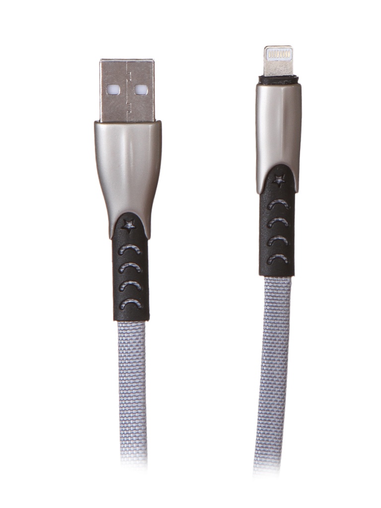 

Кабель lightning - usb Wiiix CB740-U8-2A-CU-10GY 1 м серый, CB740-U8-2A-CU-10GY