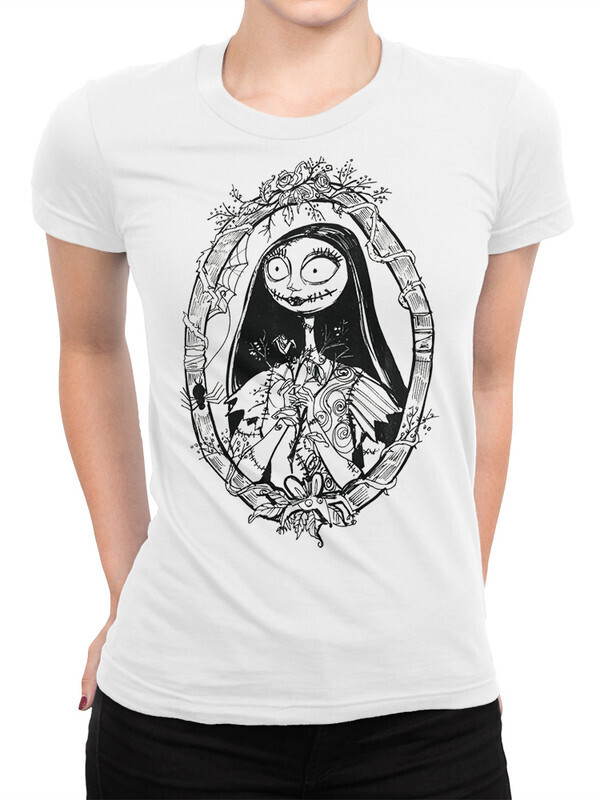

Футболка женская Dream Shirts Салли - Кошмар перед рождеством 1 белая XL, Белый, Салли - Кошмар перед рождеством 1