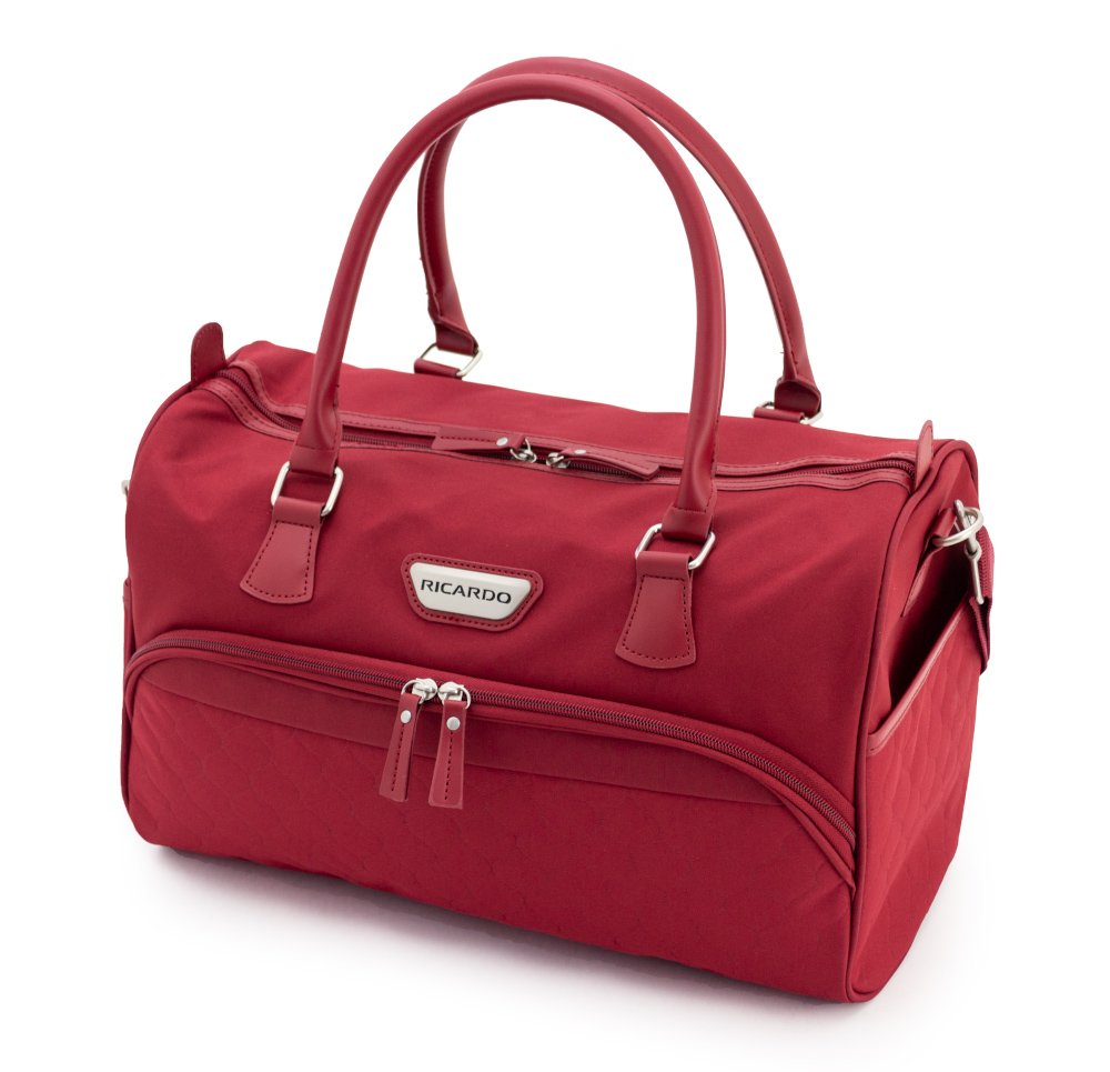 Дорожная сумка унисекс Ricardo Beverly Hills Annadel red, 40,6х25,4х20,3 см