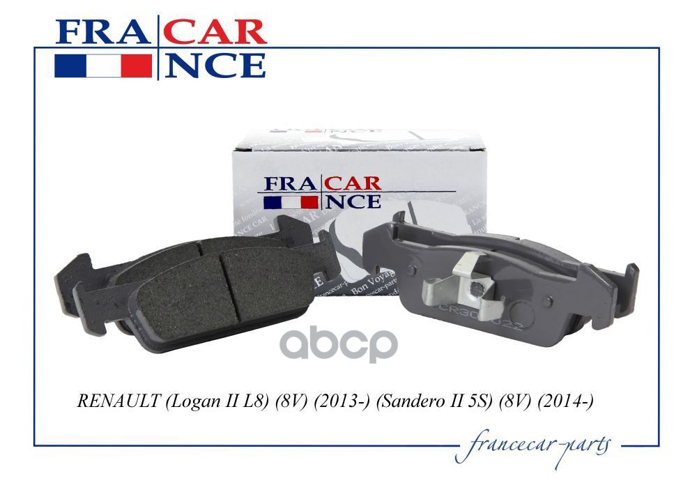 Колодки Передние France Car Fcr30b022 Francecar арт. FCR30B022