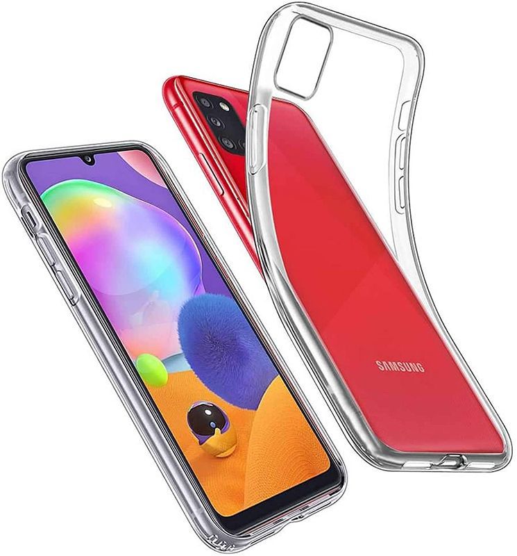 

Защитный чехол на Samsung Galaxy A31 / Самсунг А31 прозрачный, 189