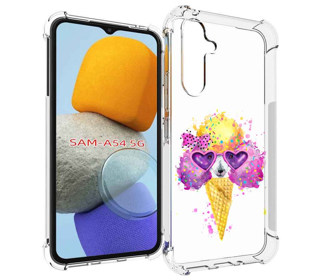 

Чехол MyPads Рожок для Samsung Galaxy A54, Tocco