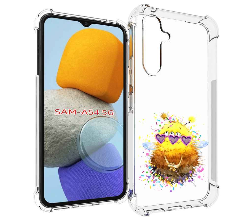 

Чехол MyPads Пушитый шмель для Samsung Galaxy A54, Tocco