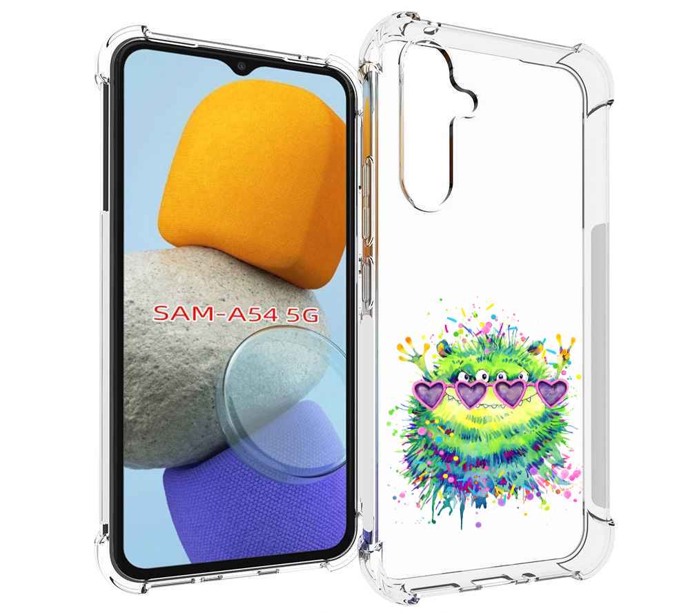 

Чехол MyPads Пушистый персонаж для Samsung Galaxy A54, Tocco