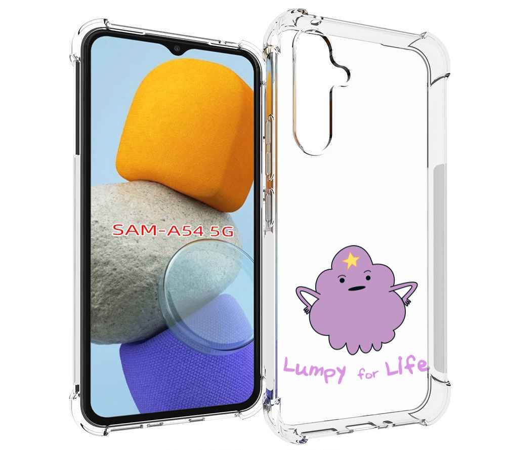 

Чехол MyPads Принцесса пупырчатого королевства для Samsung Galaxy A54, Tocco