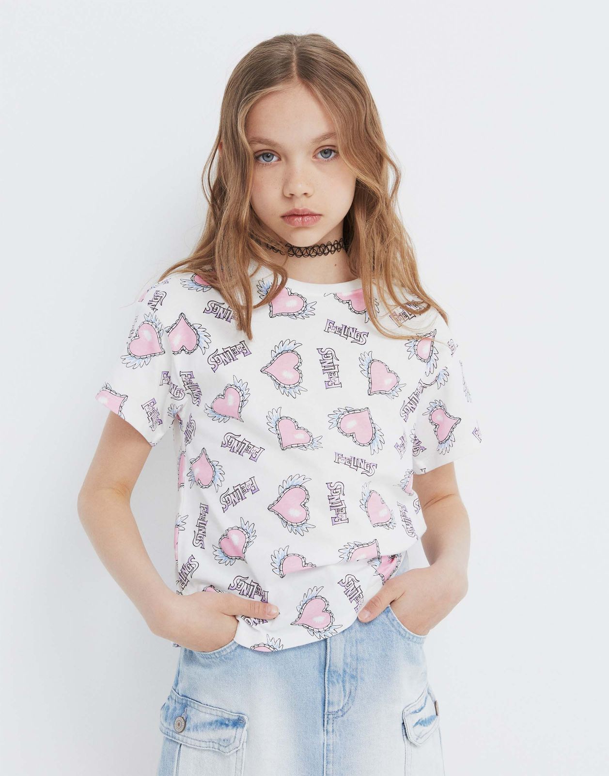 

Футболка для девочки Gloria Jeans GKT024187 молочный 4-6л/116, Бежевый, GKT024187
