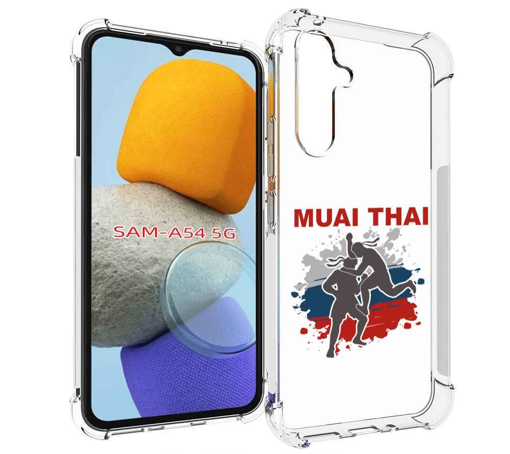 

Чехол MyPads Муайтай для Samsung Galaxy A54, Tocco