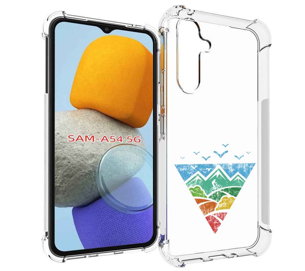 

Чехол MyPads Лес земля море чайки для Samsung Galaxy A54, Tocco