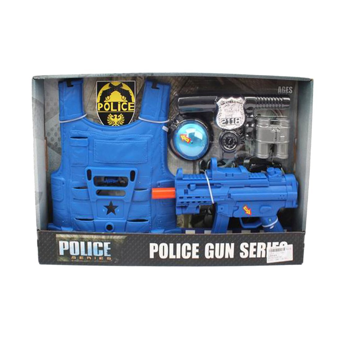 фото Игровой набор наша игрушка полиция, 7 пр. 602-7