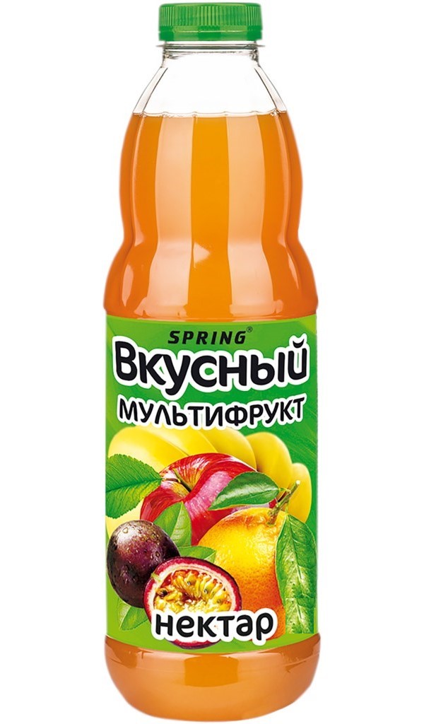 фото Нектар spring вкусный мультифрукт, 500 мл