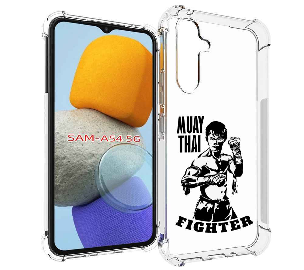 

Чехол MyPads Единоборства муайтай для Samsung Galaxy A54, Tocco