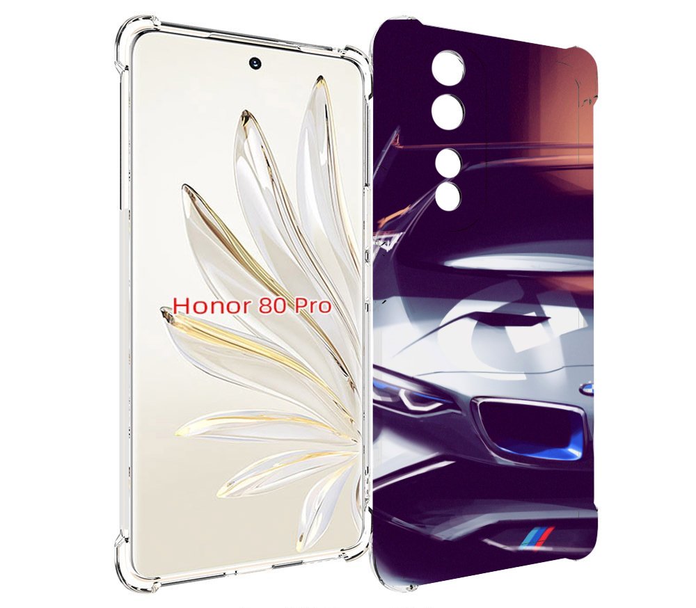 

Чехол MyPads Бэмвэ мужской для Honor 80 Pro, Прозрачный, Tocco