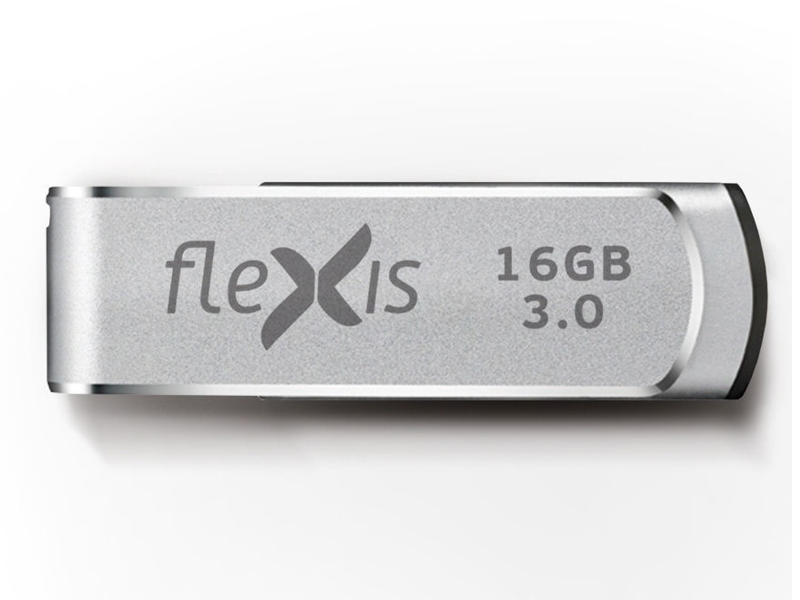 фото Флешка flexis rs-105 16гб silver (rs-105)