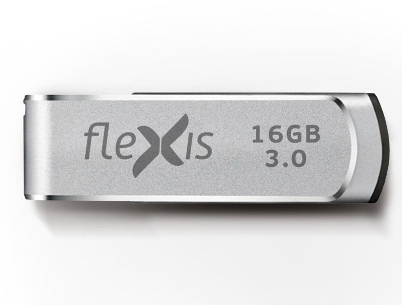 Флешка Flexis RS-105 16ГБ Silver (RS-105)