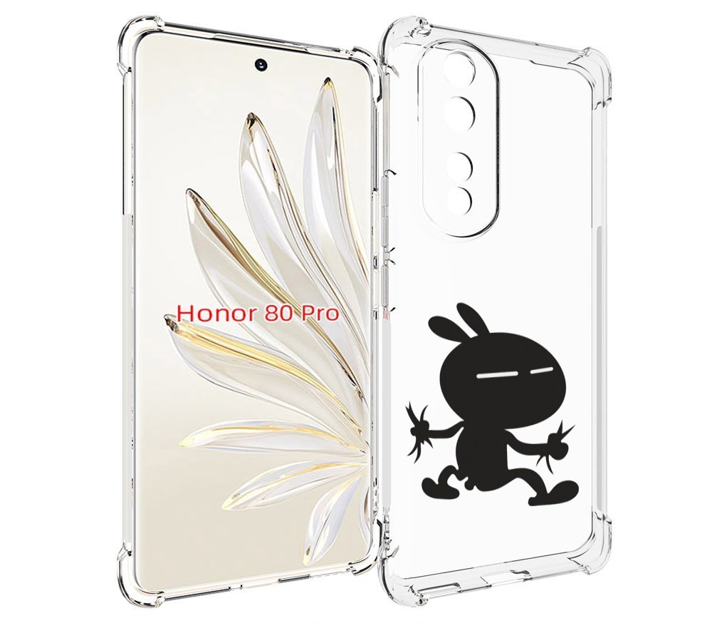

Чехол MyPads Боец для Honor 80 Pro, Прозрачный, Tocco