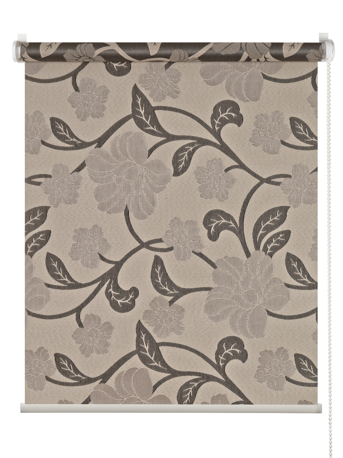 

Рулонная штора Primedeco, "Bloom", монохром серый, 160х170, Bloom