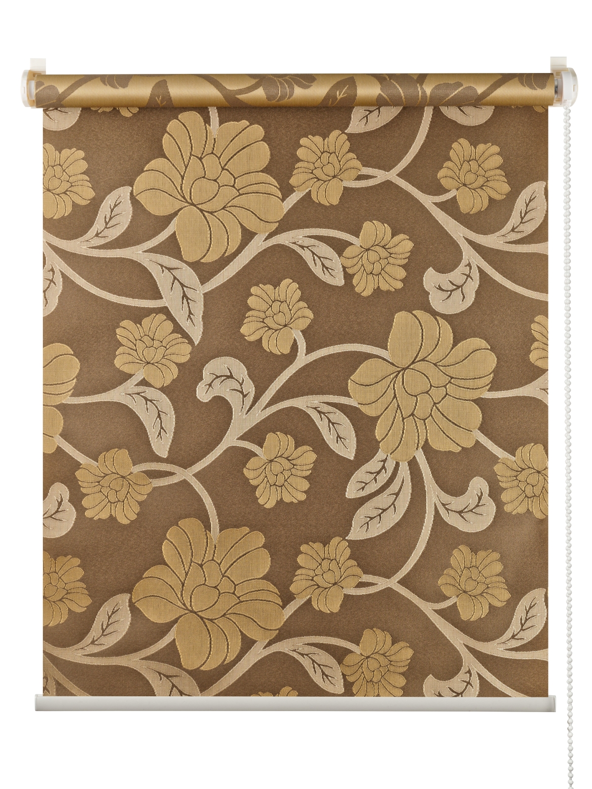 

Рулонная штора Primedeco, "Bloom", монохром коричневый, 160х170, Bloom