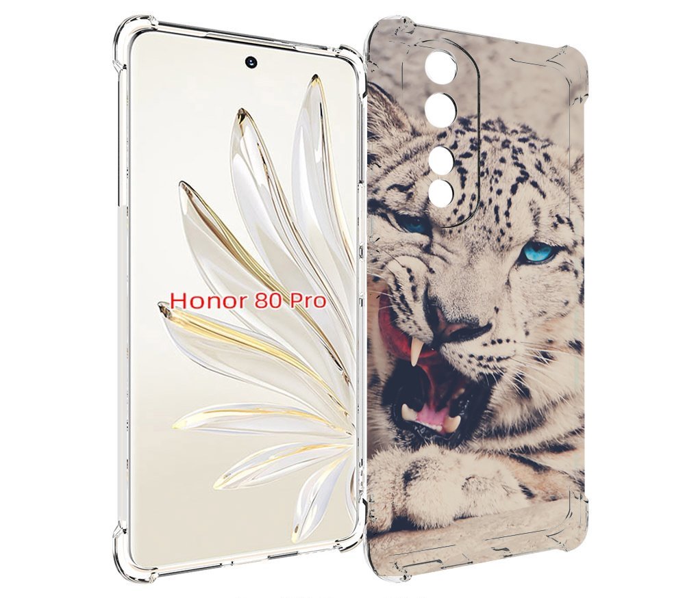 

Чехол MyPads Барсюня для Honor 80 Pro, Прозрачный, Tocco