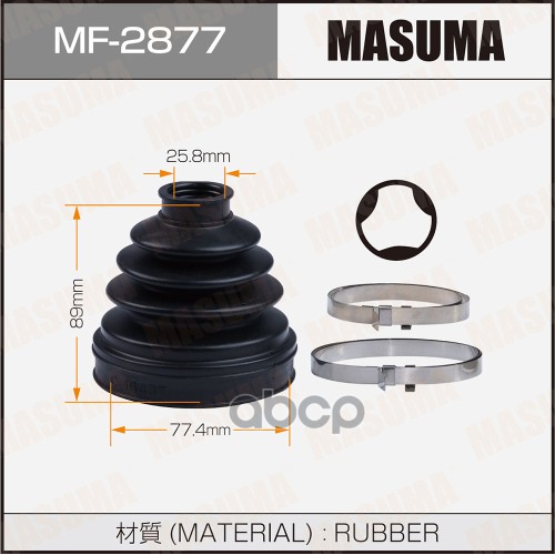 

MASUMA Пыльник ШРУСа MASUMA MF-2877