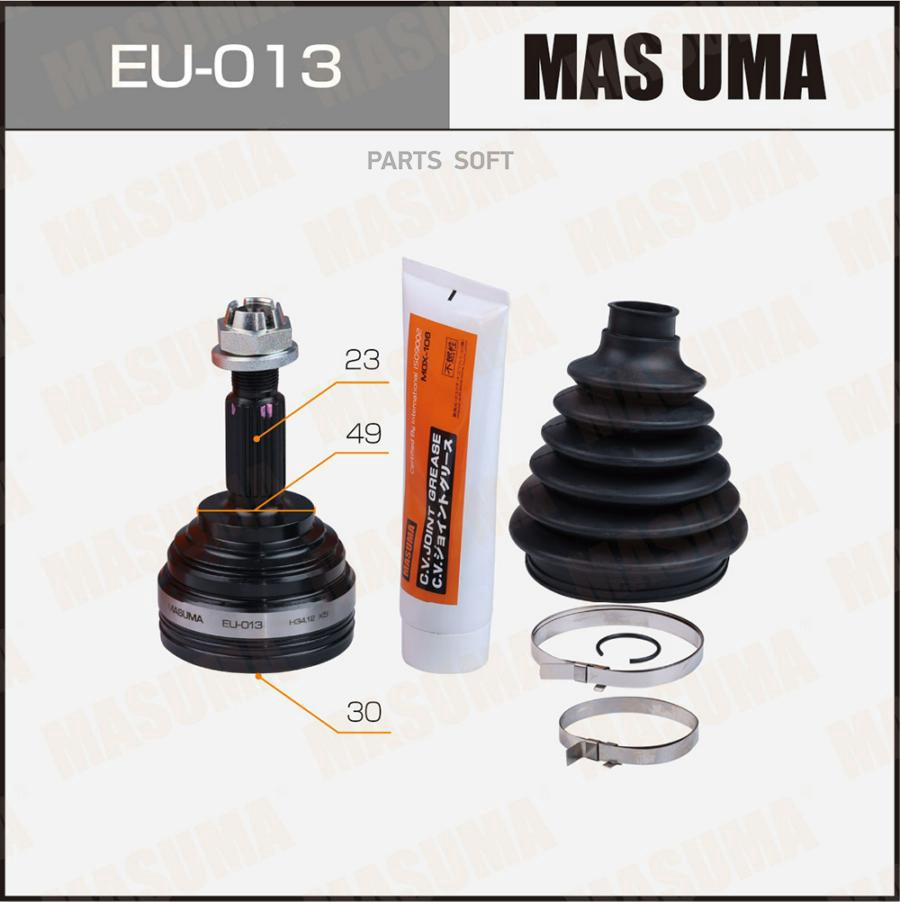 

MASUMA ШРУС MASUMA 30х49х23 (1/6)