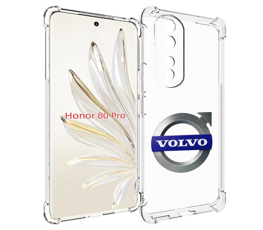 

Чехол MyPads volvo мужской для Honor 80 Pro, Прозрачный, Tocco