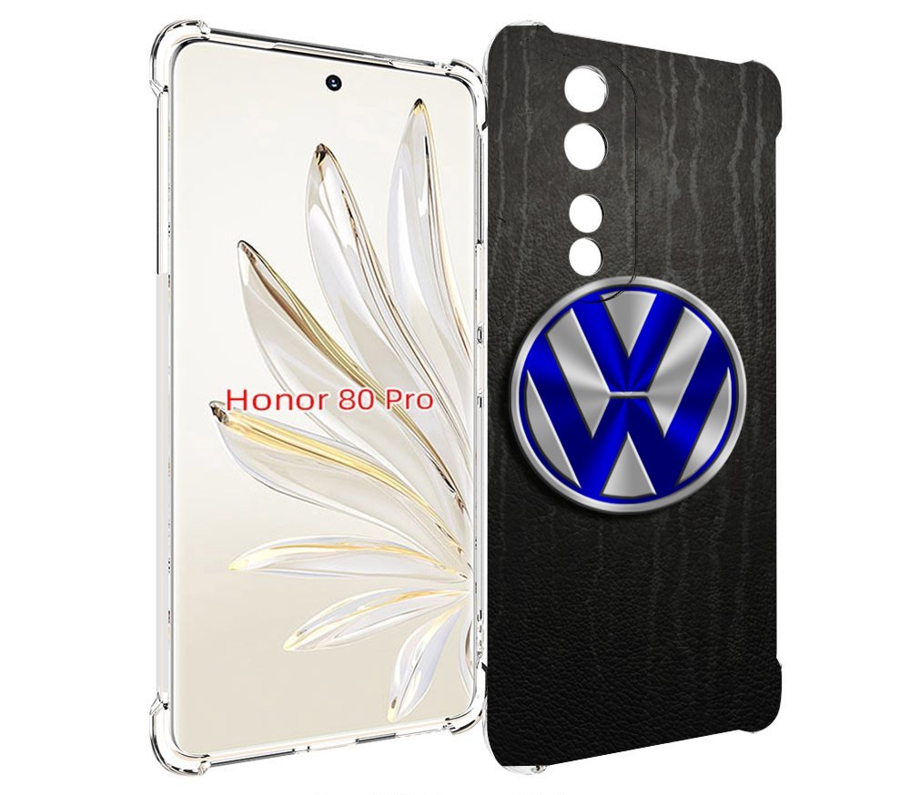 

Чехол MyPads volkwagen-фольксваген-3 для Honor 80 Pro, Прозрачный, Tocco