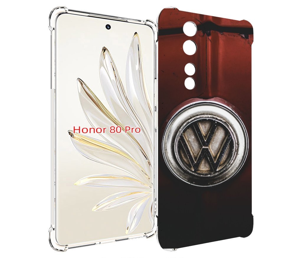 

Чехол MyPads volkwagen фольскваген 1 мужской для Honor 80 Pro, Прозрачный, Tocco