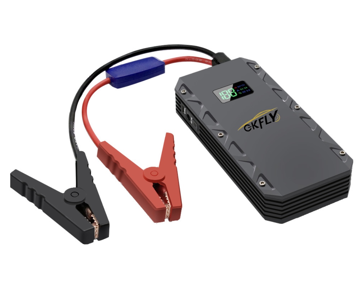 Пусковое устройство Gkfly 20000 мАч 1500A Jump starter.Powerbank. Бустер