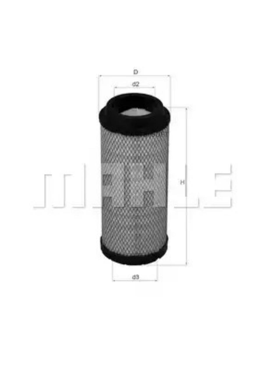 

Воздушный фильтр Mahle/Knecht для Mercedes-Benz/Nissan LX1673