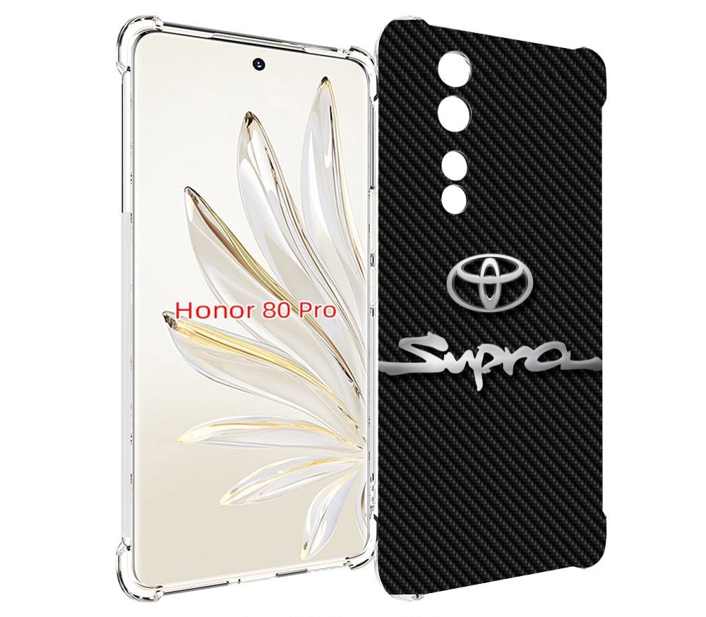 

Чехол MyPads toyota тоиота 2 для Honor 80 Pro, Прозрачный, Tocco