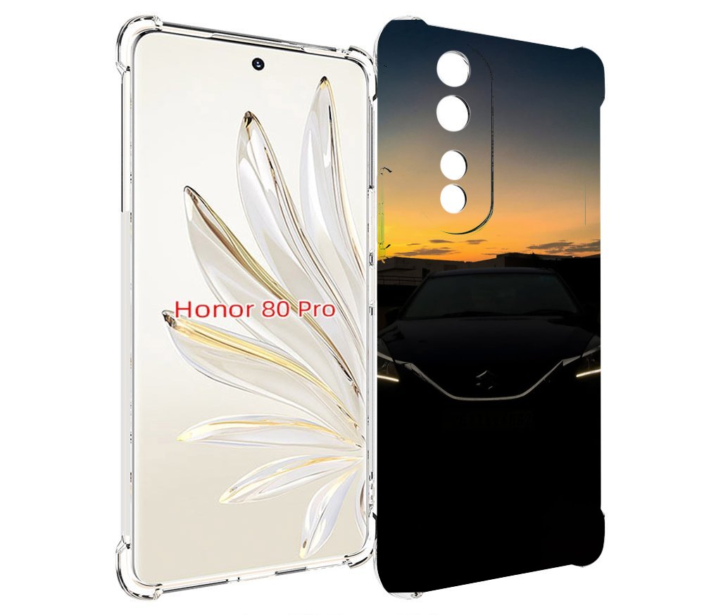 

Чехол MyPads suzuki 2 сузуки мужской для Honor 80 Pro, Прозрачный, Tocco