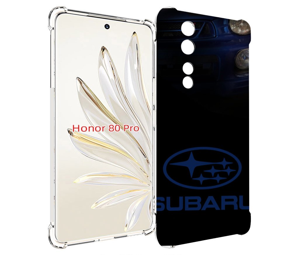 

Чехол MyPads subaru субару 3 для Honor 80 Pro, Прозрачный, Tocco