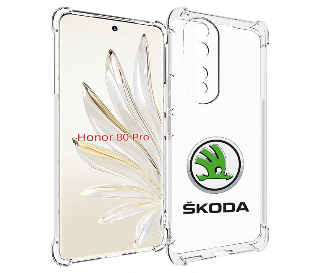 

Чехол MyPads skoda-шкода-4 мужской для Honor 80 Pro, Прозрачный, Tocco