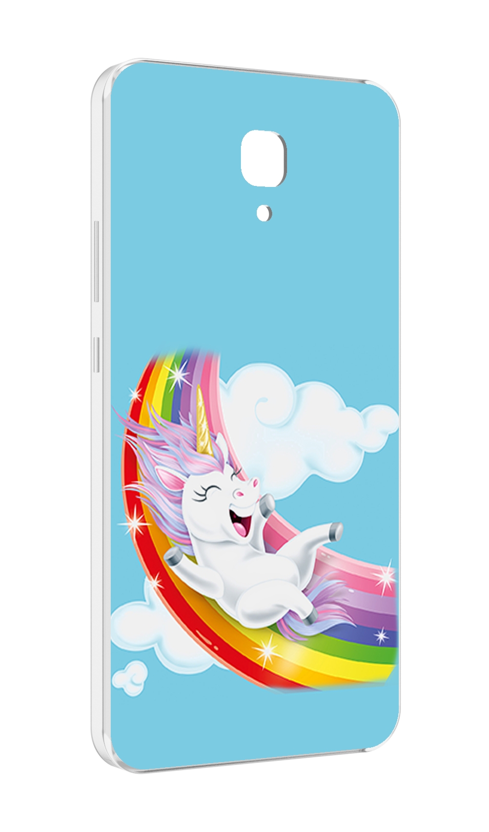 

Чехол MyPads единорог-на-радуге для Meizu M5 Note, Прозрачный, Tocco