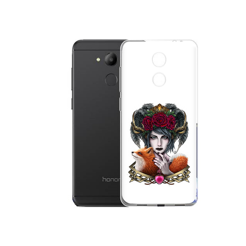 

Чехол MyPads Tocco для Honor 6C девушка с лисой (PT67887.49.314), Прозрачный, Tocco