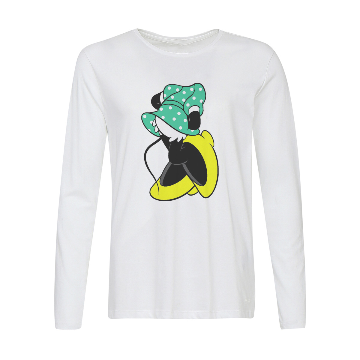 

Лонгслив CoolPodarok Минни, Белый, w0113959
