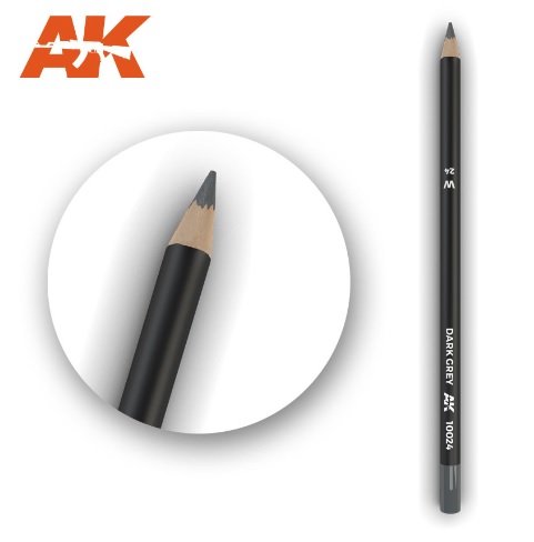 Акварельный карандаш Тёмно-серый AK Interactive AK10024