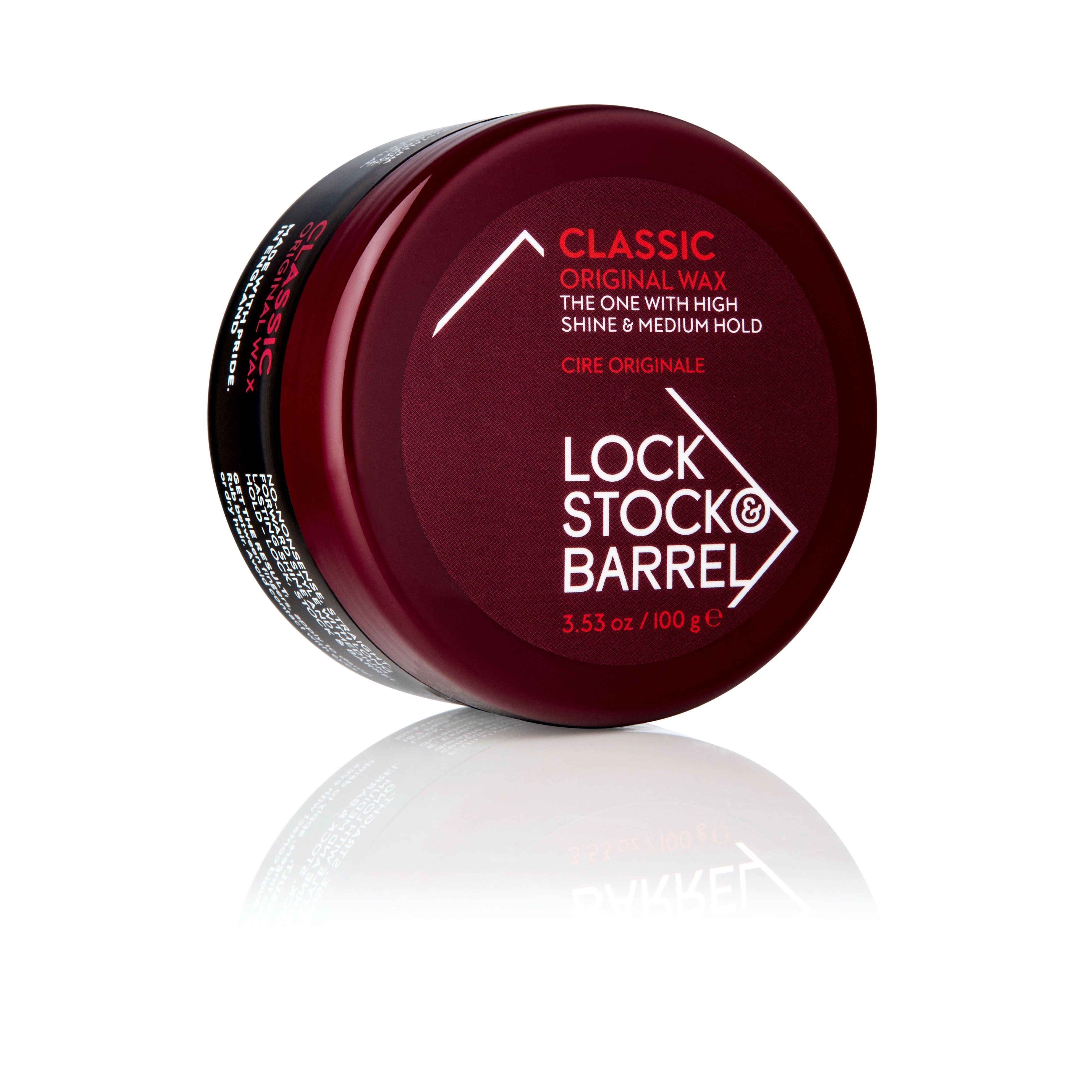 Воск для укладки волос Lock Stock & Barrel Original Classic Wax мужской 100 мл lock stock barrel прептоник с эффектом утолщения волос для укладки 100 мл